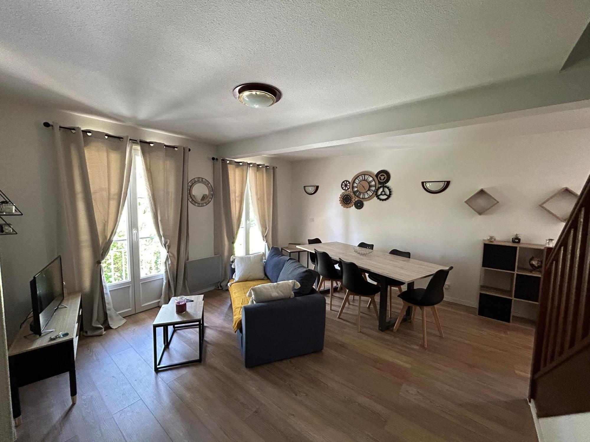 Duplex Avec Piscine Apartment La Roche-Posay Bagian luar foto